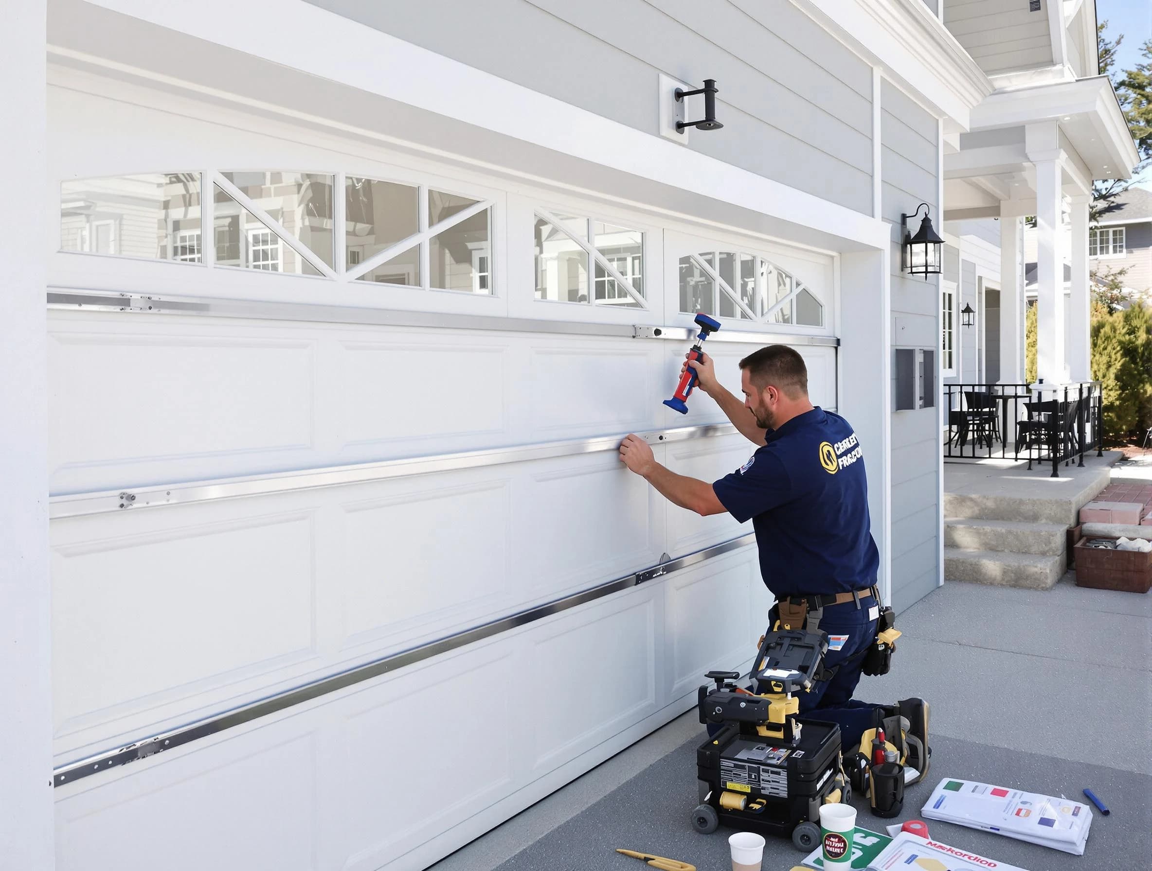 Professional garage door installation by Forest Hills Garage Door Repair in Forest Hills