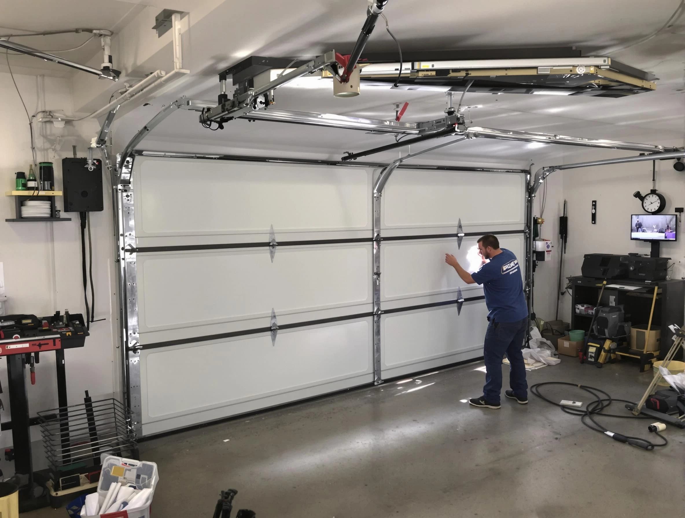 Professional garage door repair service by Forest Hills Garage Door Repair in Forest Hills