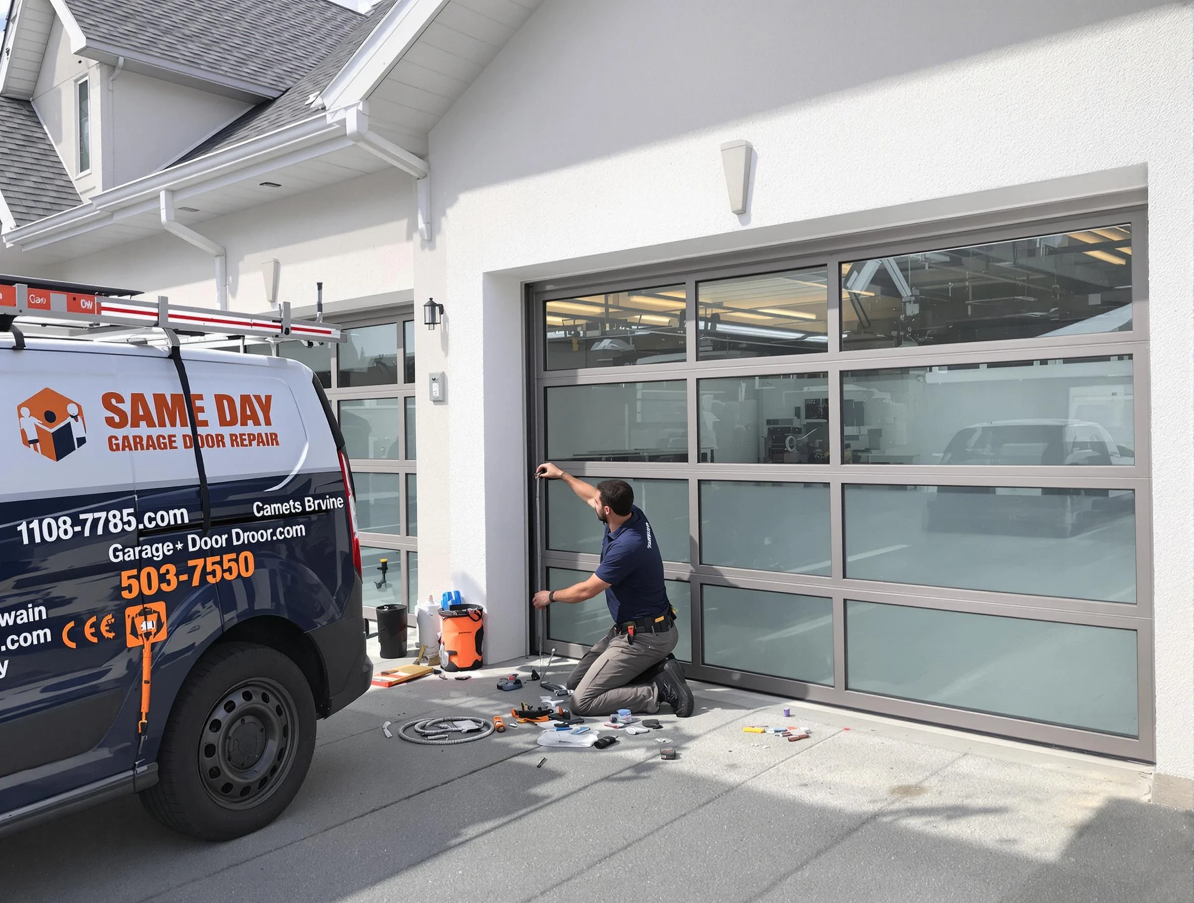 Same-day garage door repair service by Forest Hills Garage Door Repair in Forest Hills